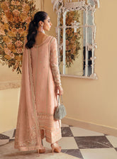 Gulaal Embroidered Chiffon Unstitched 4 Piece Suit - 03